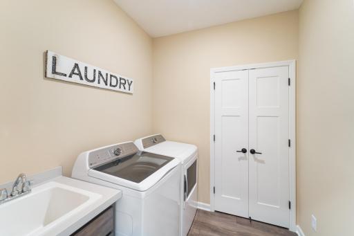 Laundry Room - Picture of Model Home