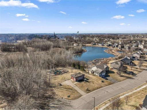 Aerial view of New Market