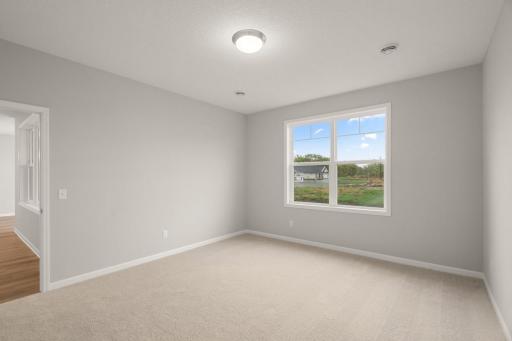 Owners Bedroom - Image of the Actual Home