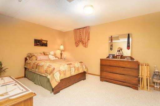 Bedroom 4 is spacious but does not have an egress window