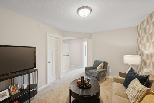 Loft - photos of are a staged model home of the same floorplan. Colors and selections may differ.