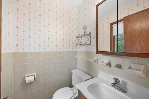 Primary half bathroom