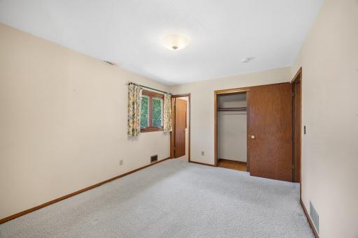 Primary bedroom with great natural light