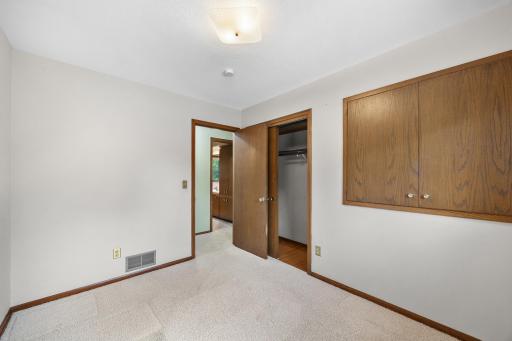 Amble storage in this bedroom