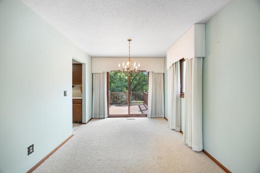 Entertain your guests in this dining room
