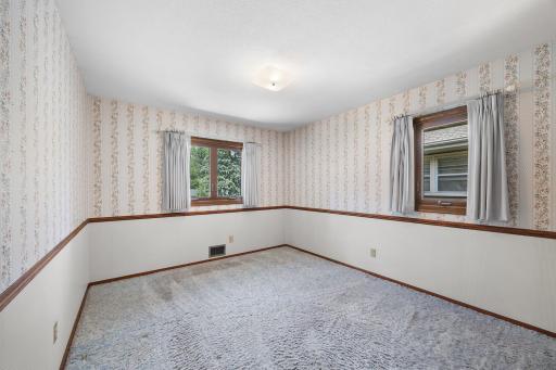 3rd bedroom on the same level