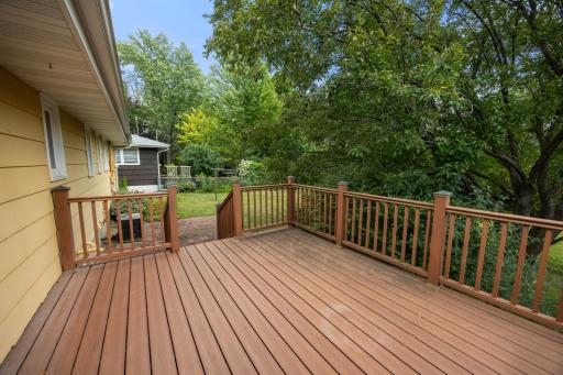 Enjoy this maintenance free deck