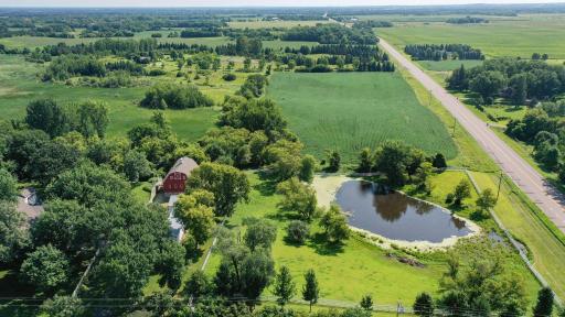 Acreage includes the Bean Field looking East
