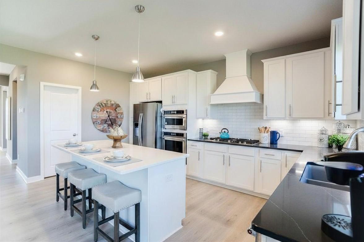 White Gourmet - actual home is under construction.