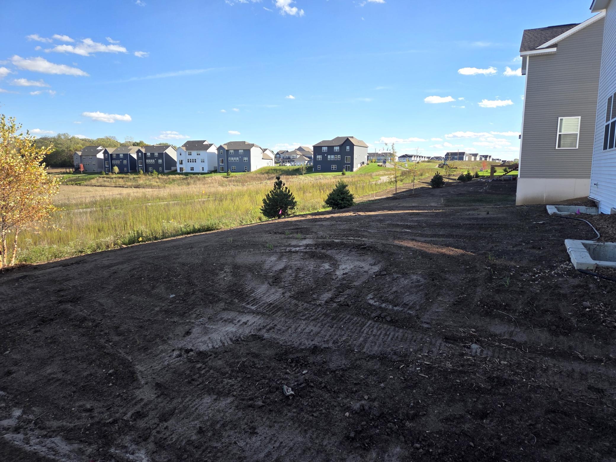 large backyard backs to 7.5 acres of open space that will not be built on!