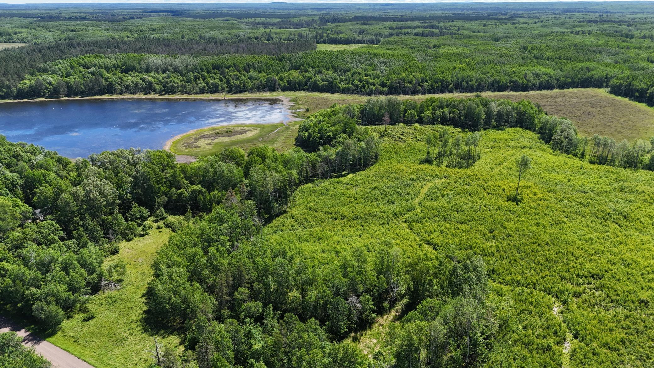 Open area to right of the lot