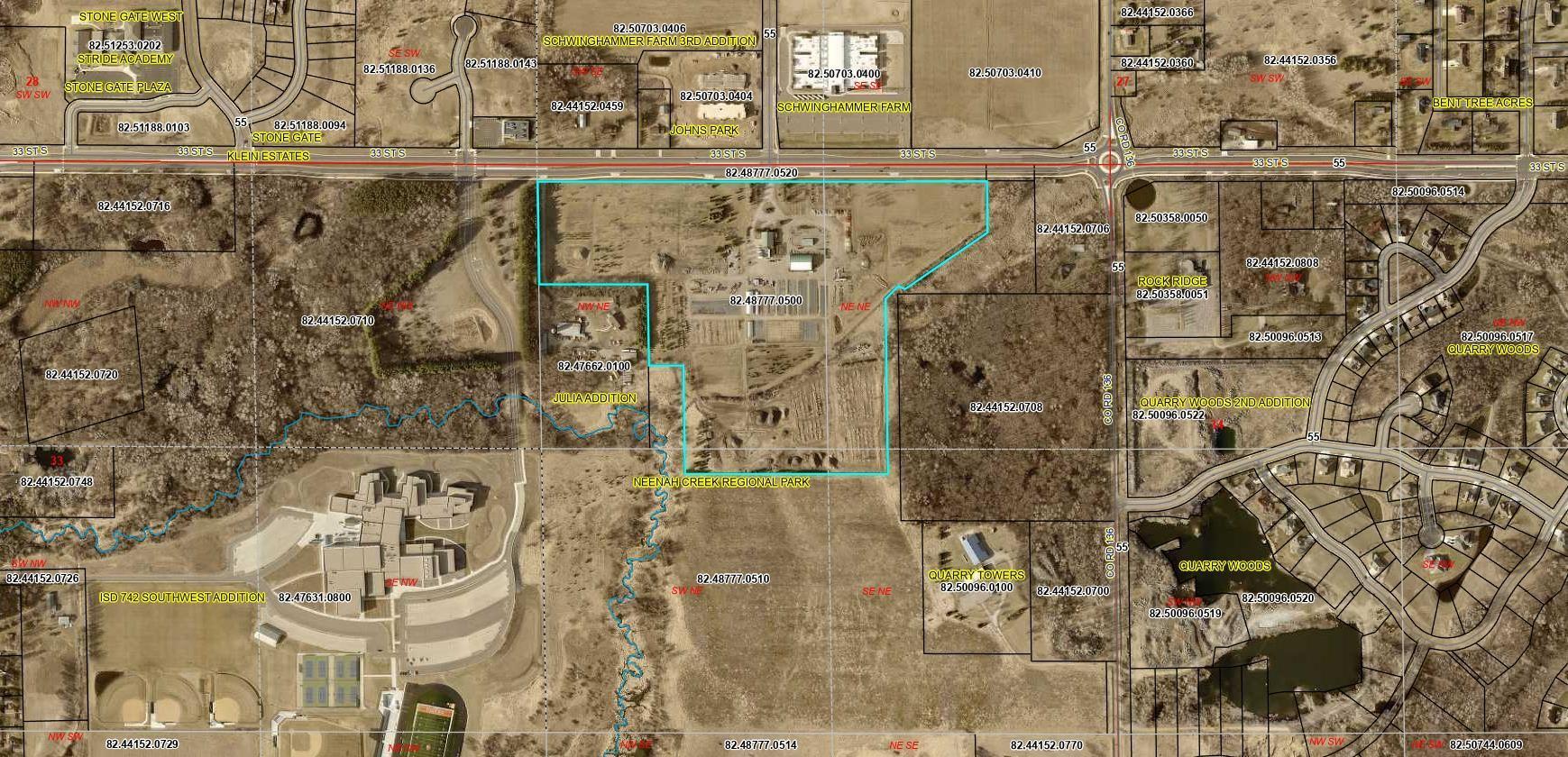 Redevelopment Opportunity with easy access to I94, Hwy 15 and Surrounding Amenities ~ 40+ Acres of Prime Commercial / Industrial Property