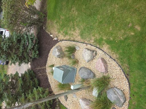 Refreshed landscaping