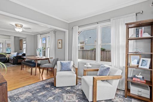 A great space to relax or entertain a guest!