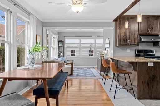Bright spaces create happy memories!