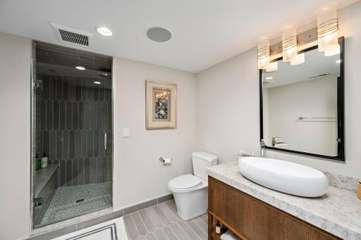 Guest house sauna bath
