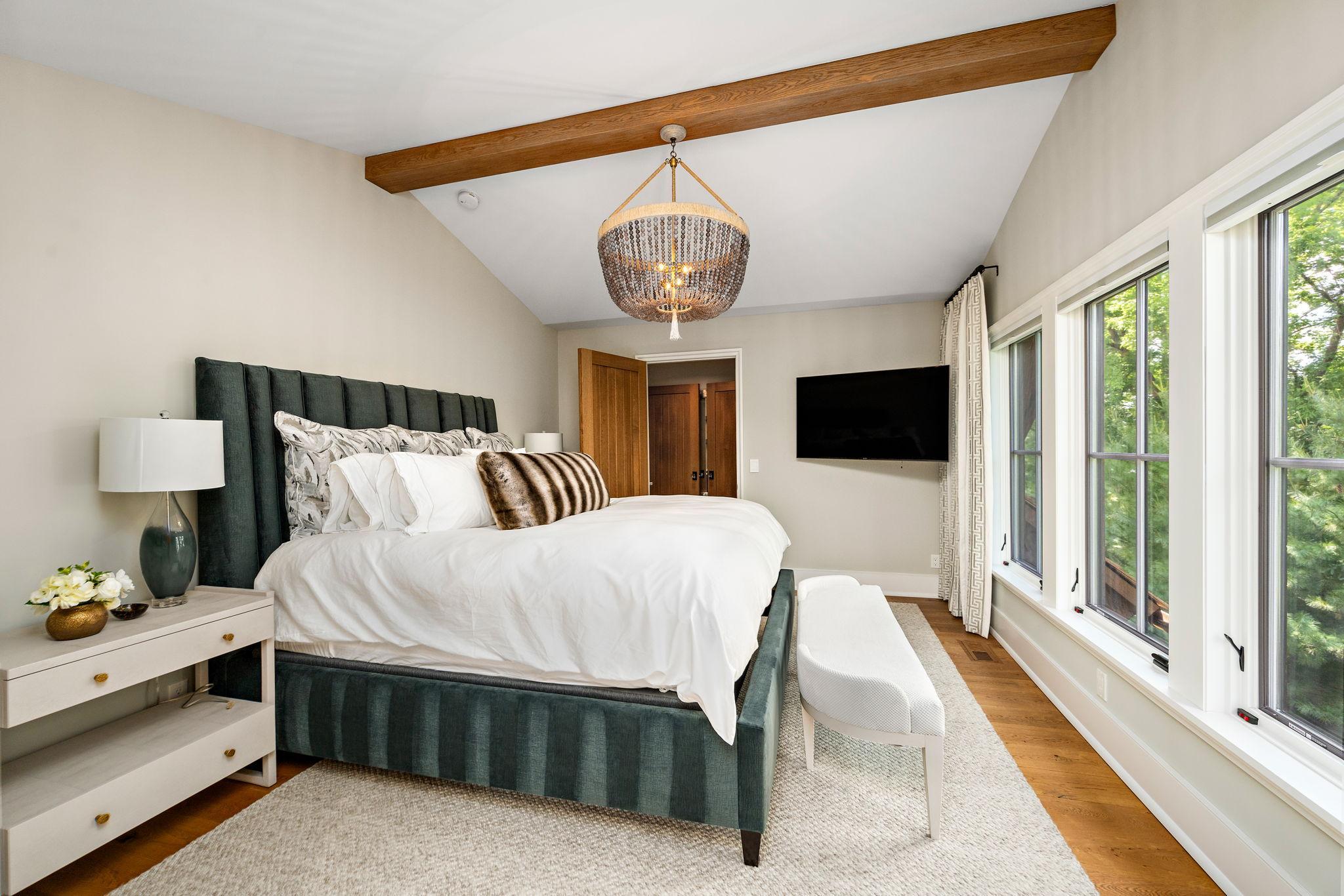 Guest house primary bedroom