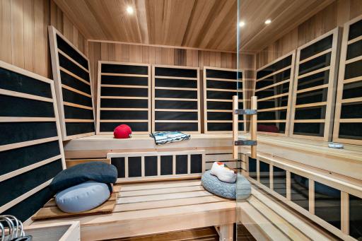 Guest house sauna