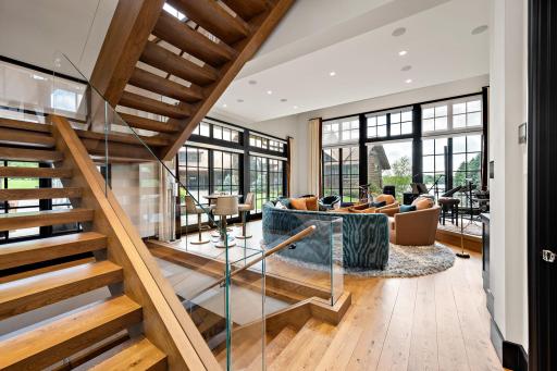 Guest house lounge/music area