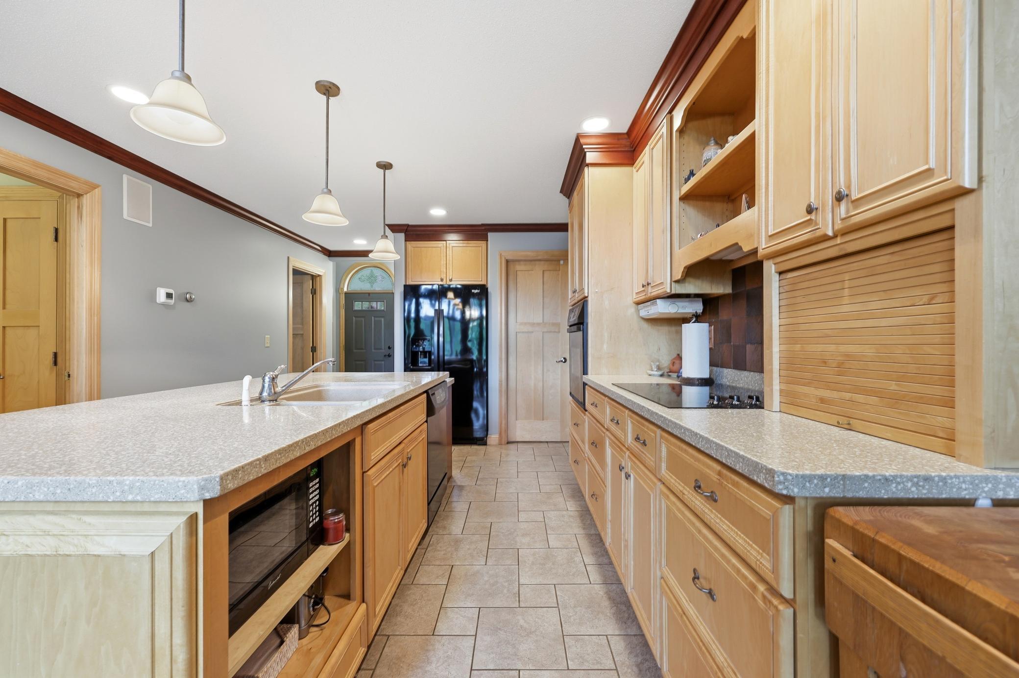 Kitchen view from Great Room