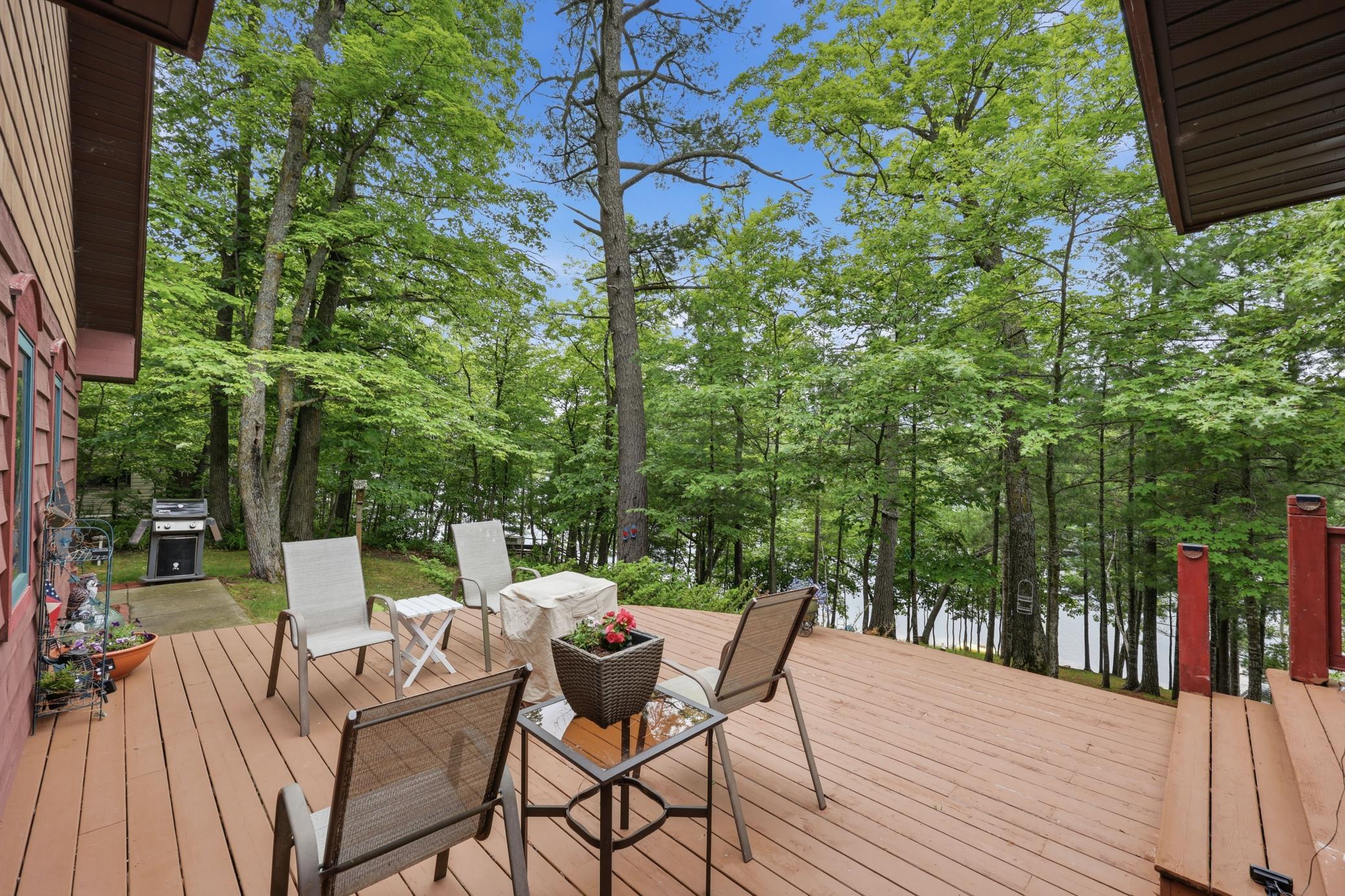 Great Deck with Lake Views!