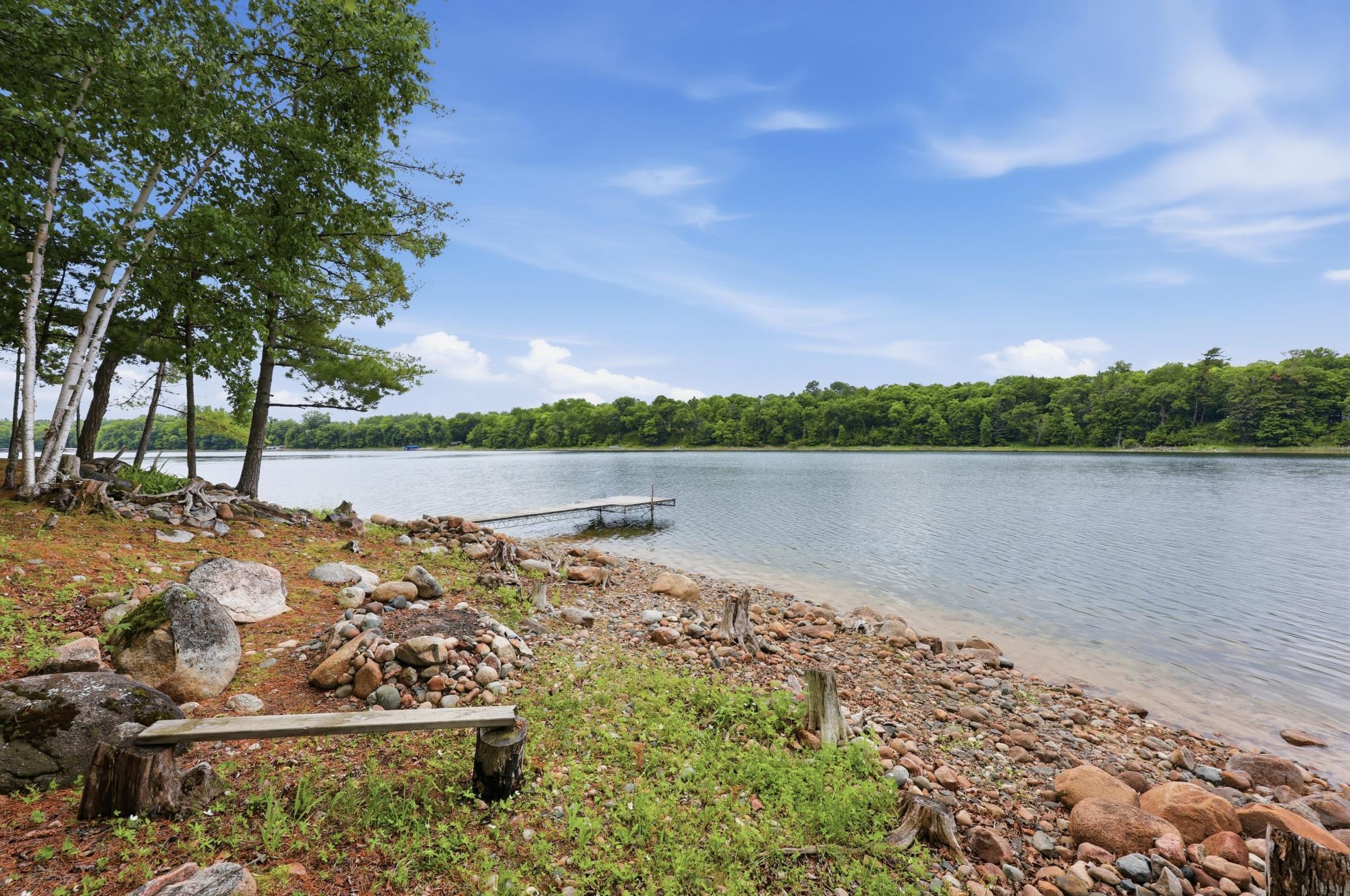 Shoreline and Firepit