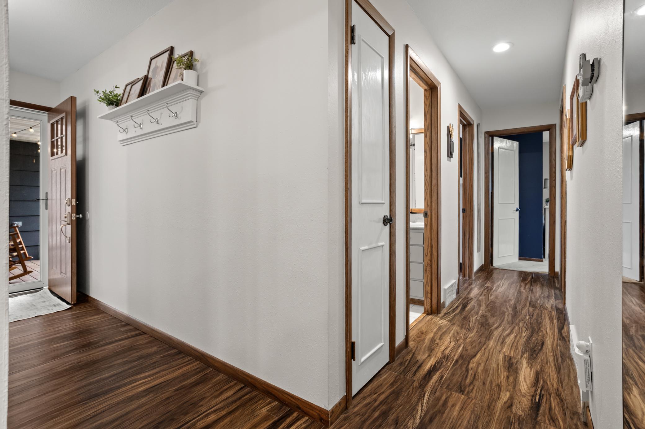 Front Entry to bedrooms