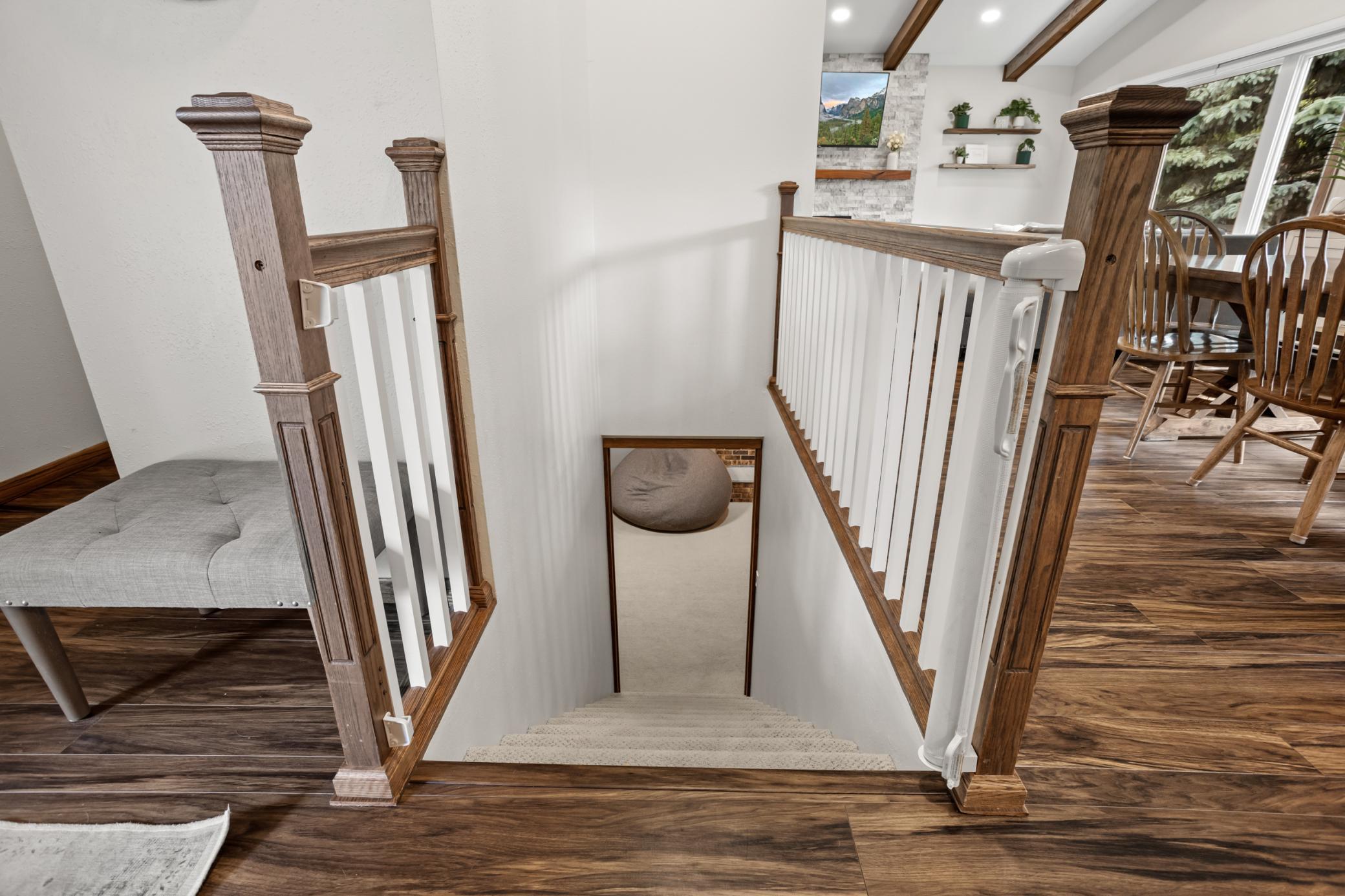 Downstairs