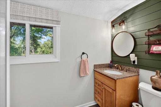 The tastefully updated Â¾ bath features stylish updates and is ready for you to enjoy from day one.