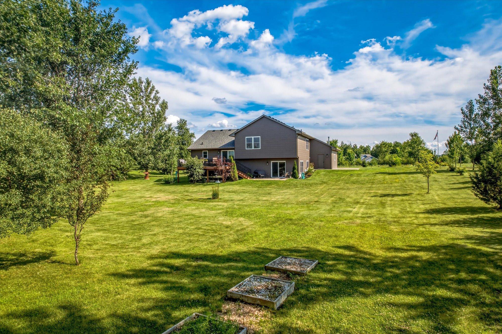 Look at this backyard! Wonderfully accessible, usable, and beautiful