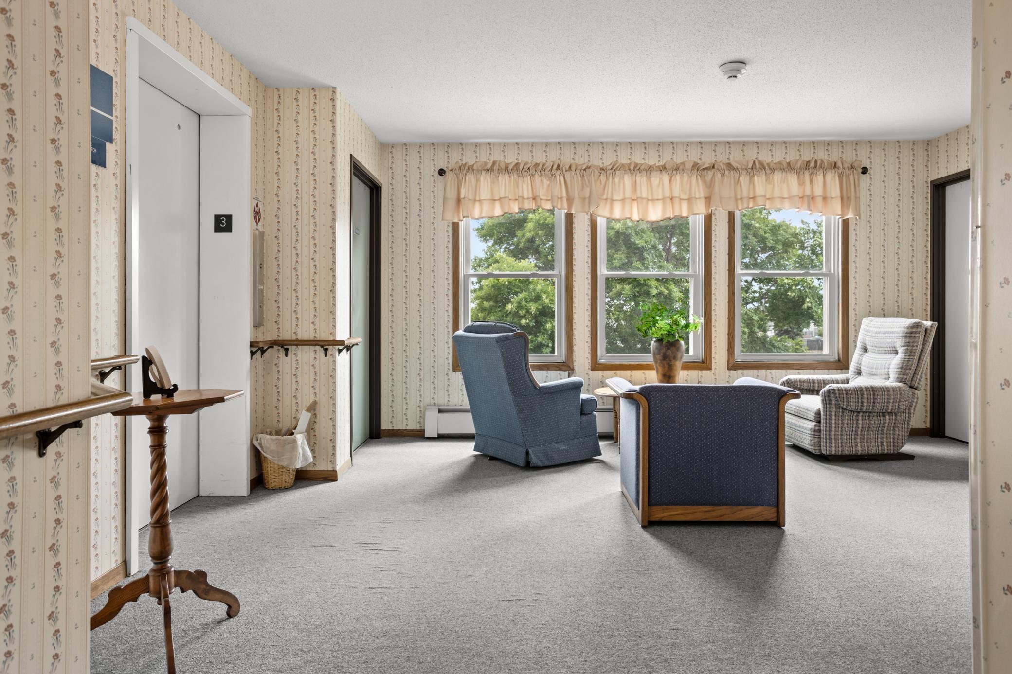 Third floor shared area