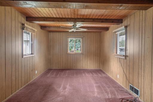 Main level: 2nd living room/playroom/bonus room