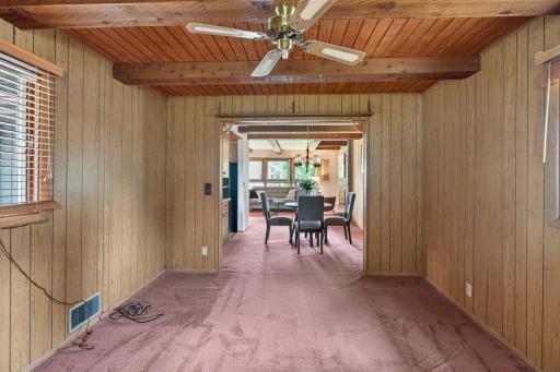 Main level: 2nd living room/playroom/bonus room