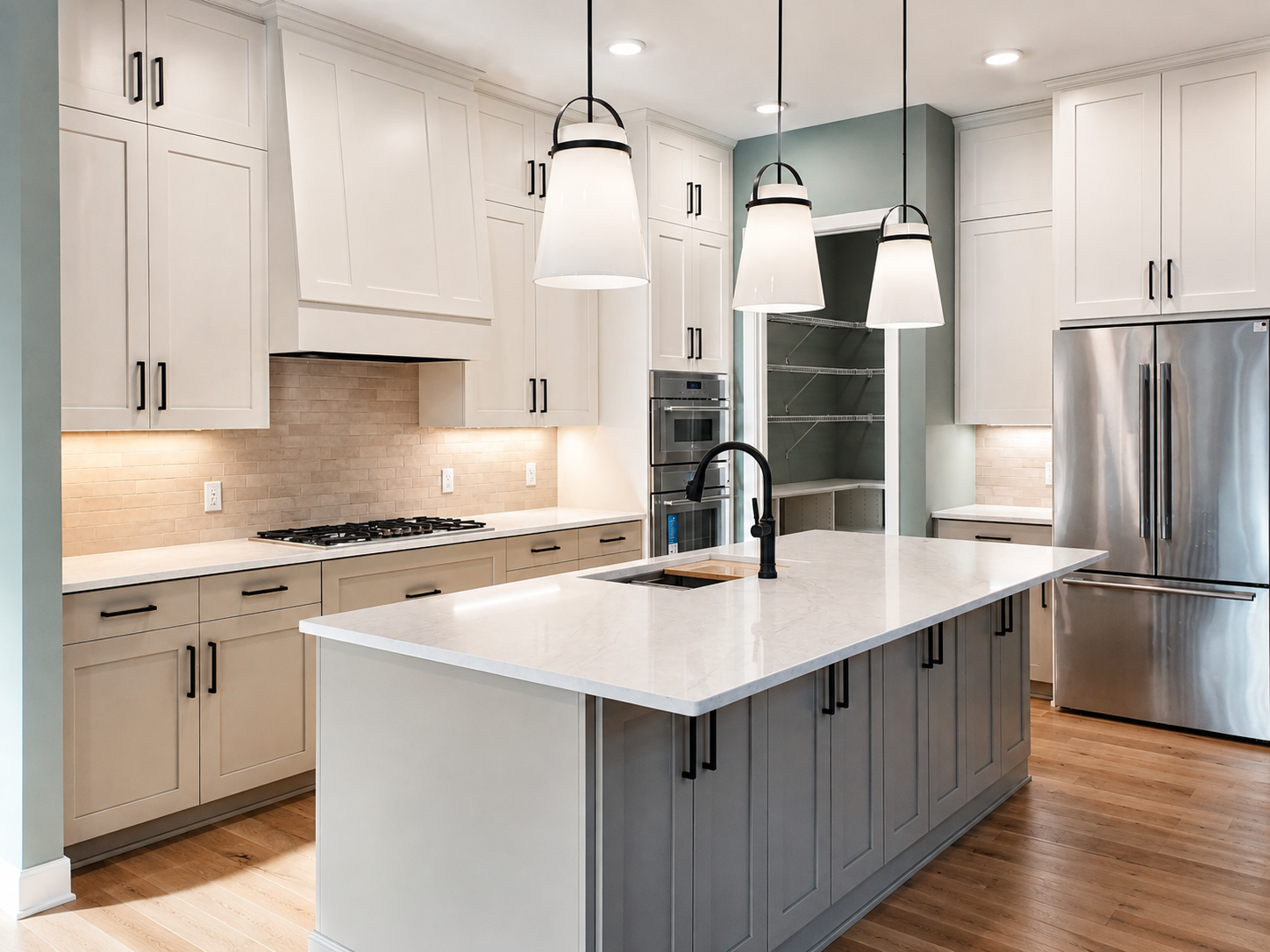 To Be Built Rendering - kitchen