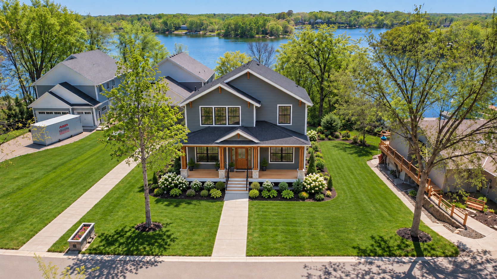Welcome Home! To Be Built - Rendering Front Elevation