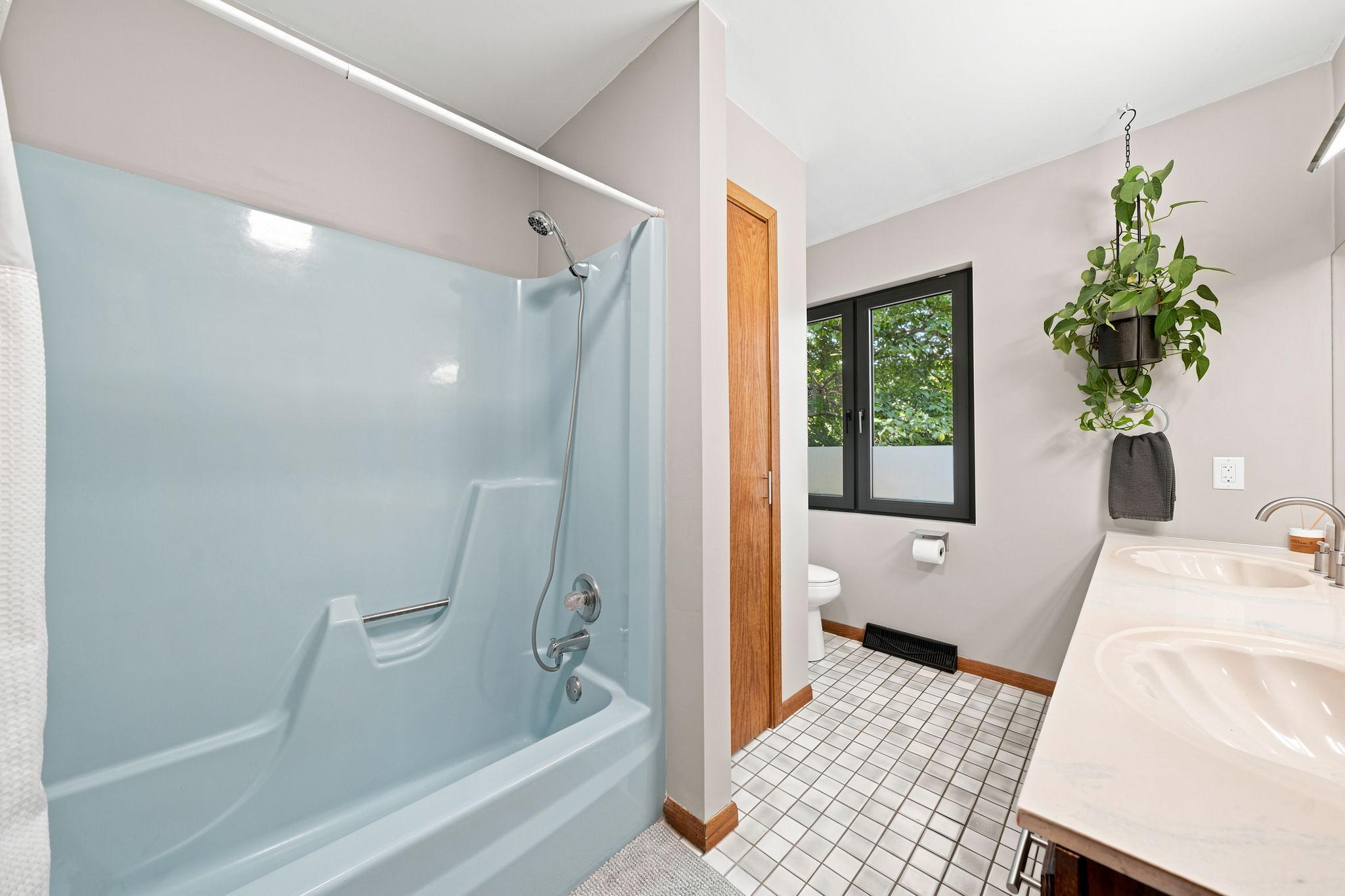 Bathroom Two on Upper Level