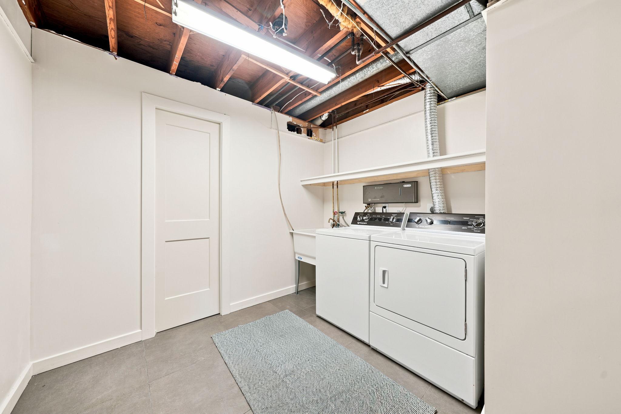 Lower Level Laundry Room