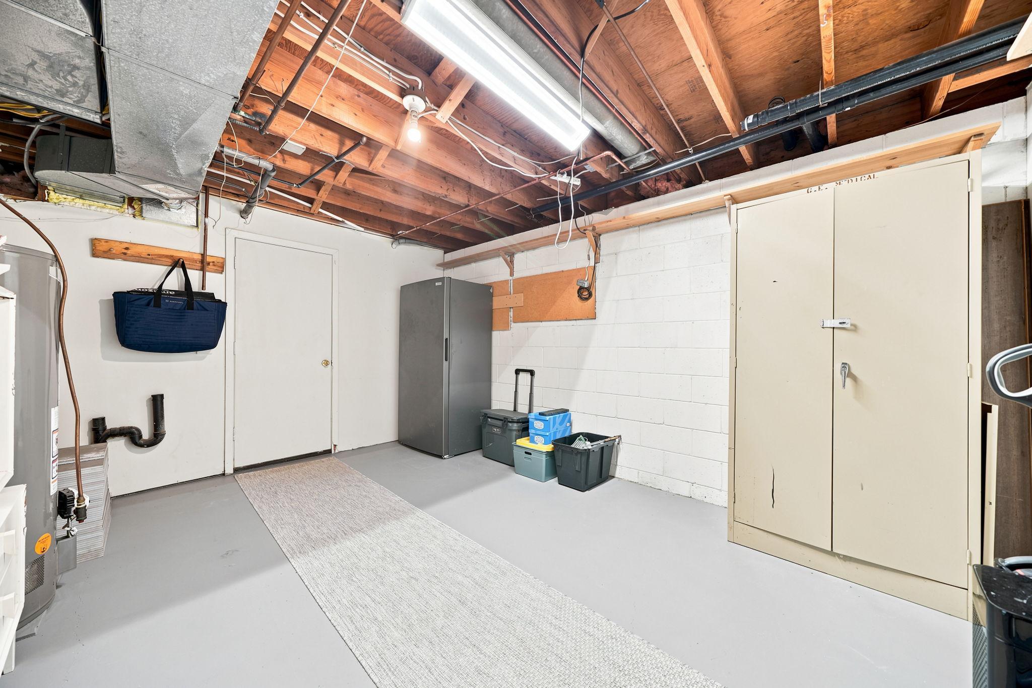 Lower Level Storage