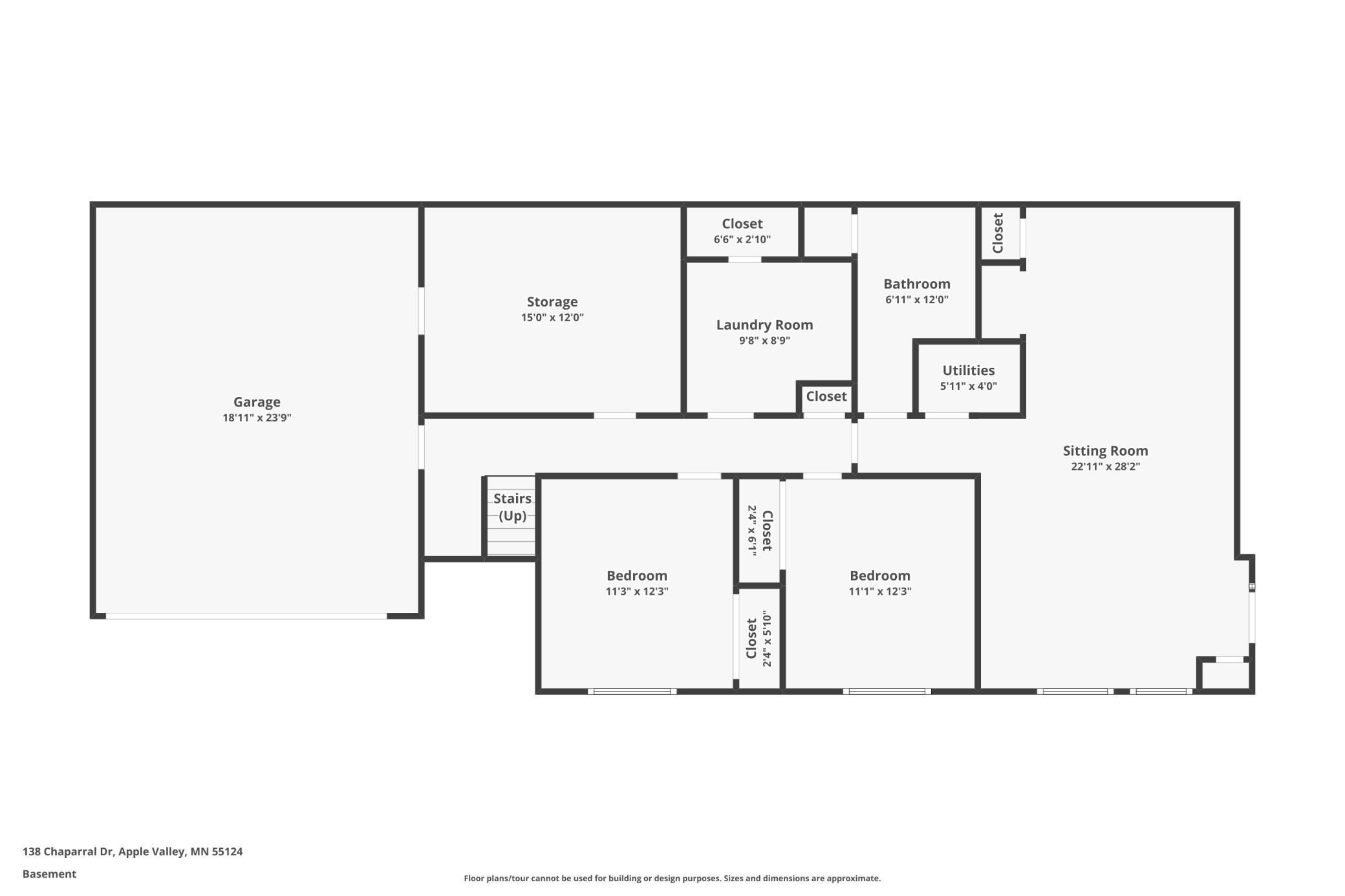 Lower Level Floor Plan