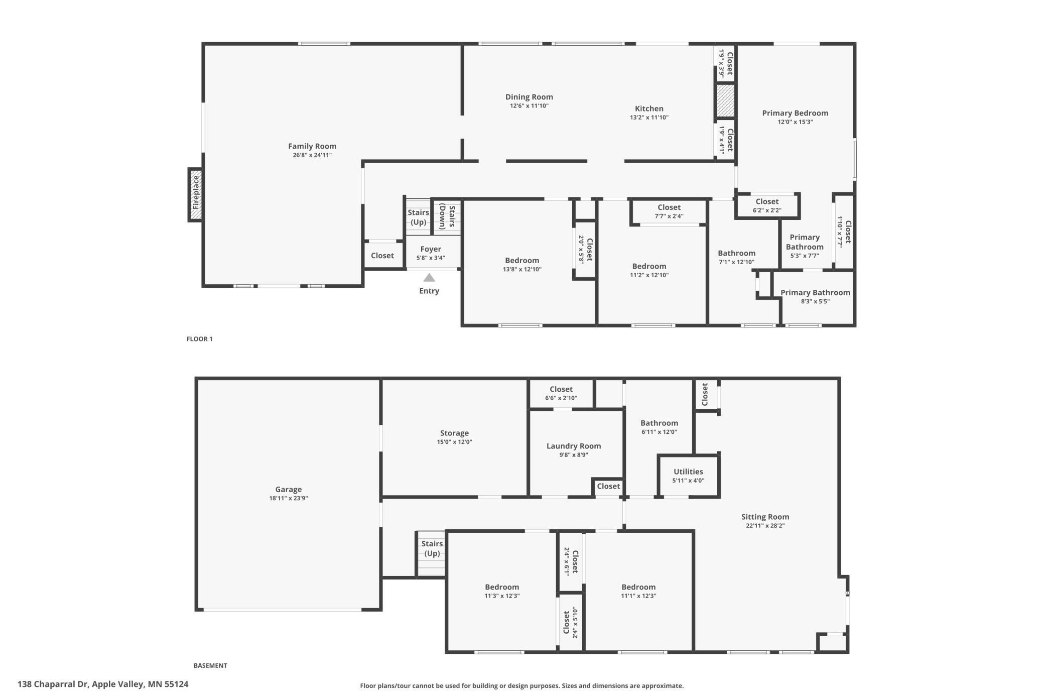 Combined Floor Plans