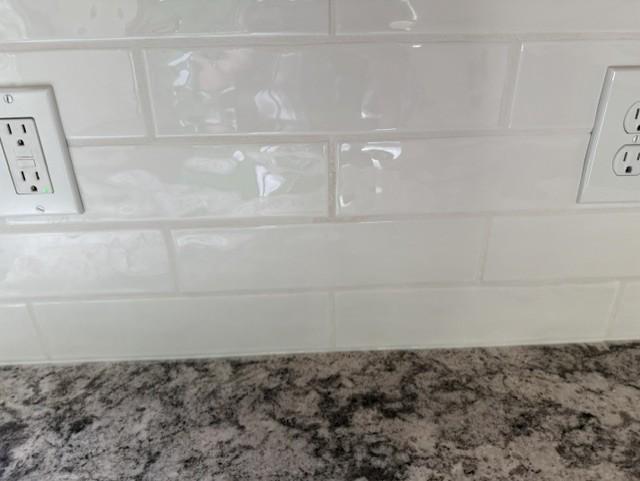 Love the subway tile in the kitchen