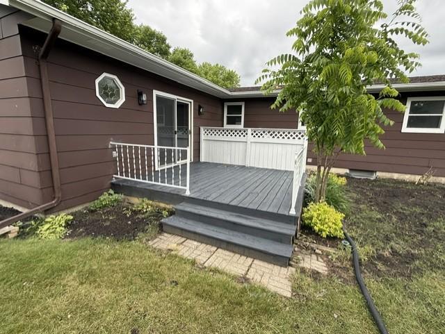 deck area