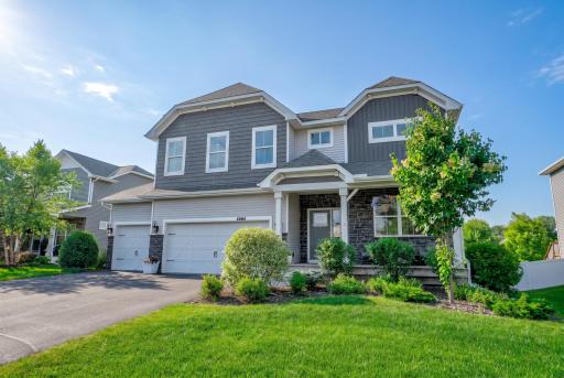 Stunning curb appeal, a covered front porch, 3-car garage, excellent storage, and a welcoming neighborhood with nearby parks, playgrounds, and walking trails. An unfinished lower level offers potential to expand and customize to fit your needs.