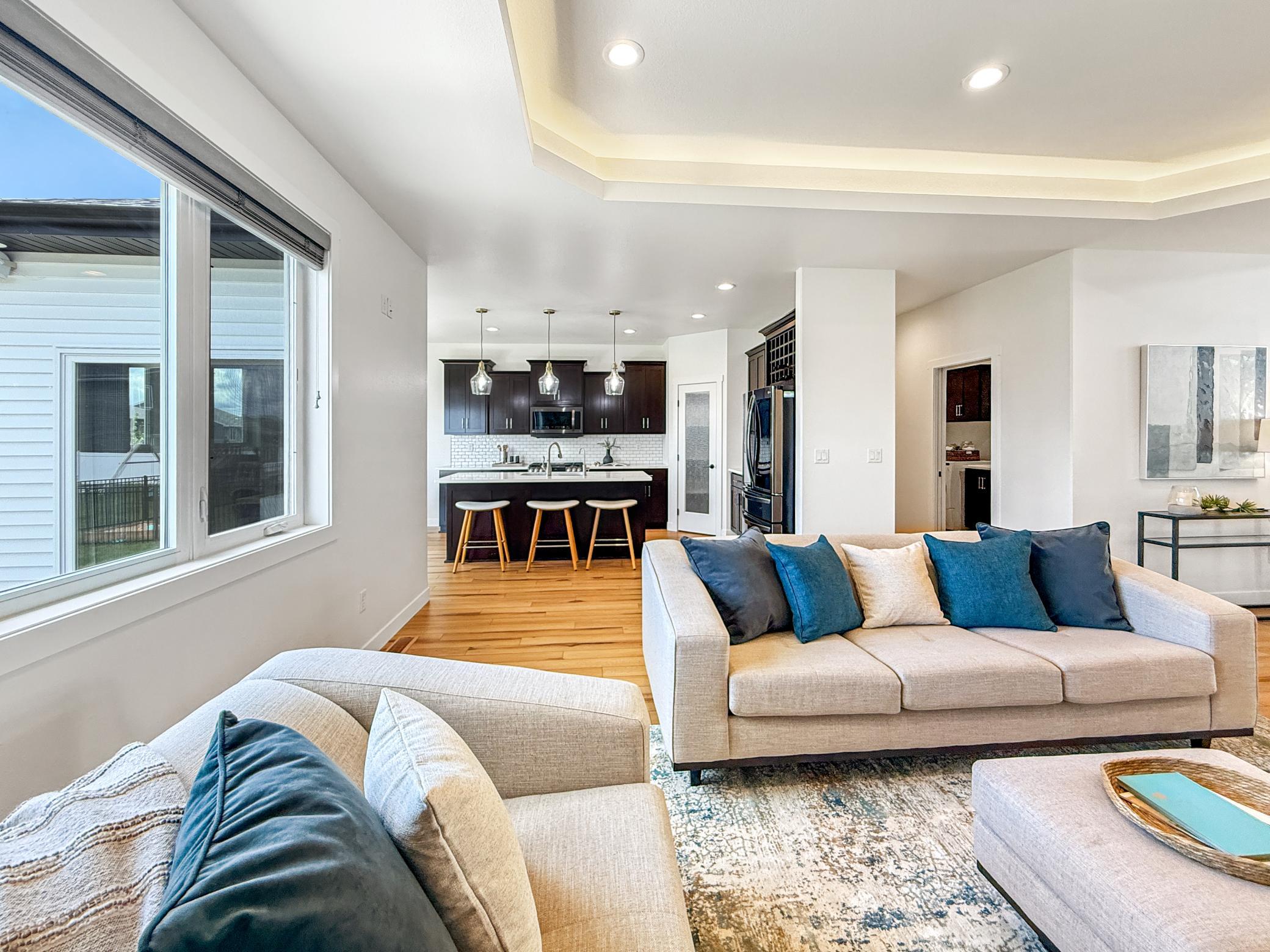 Living Room & Kitchen