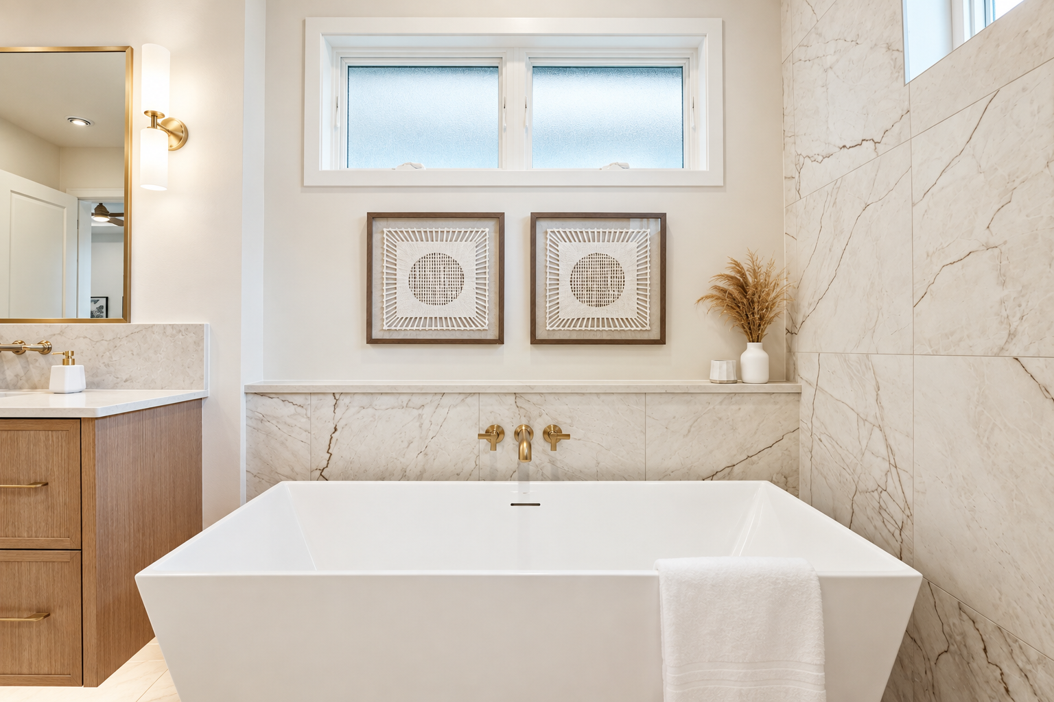 To Be Built Rendering - soaking tub