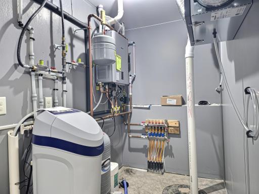 Basement and garage have in floor heat