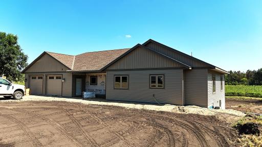 Home will have a 3' cement landscape around the entire home