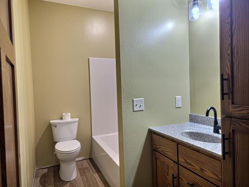 Full bath on the main floor