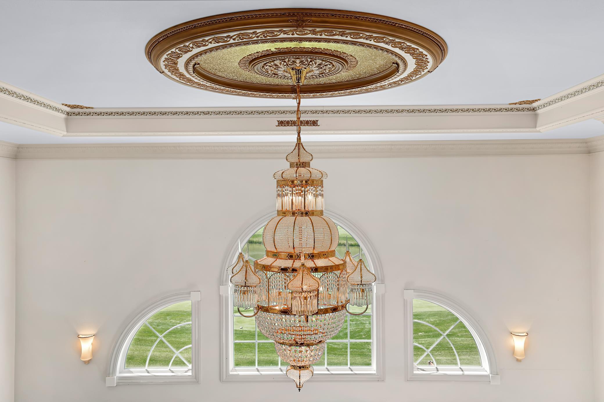 Living room chandelier