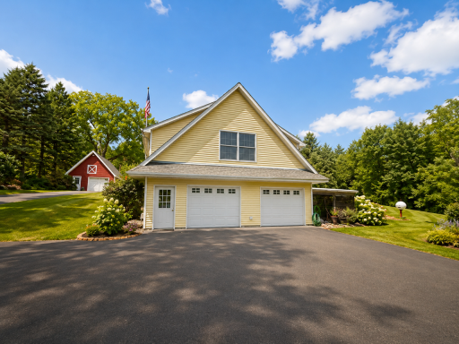 Garage with year round guest quarters above